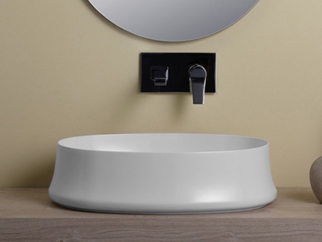 Раковина накладная Simas SHARP (SH04) белый