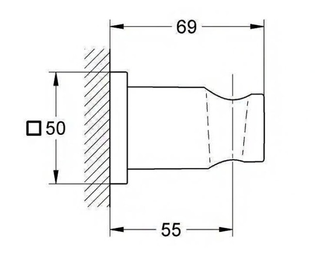 Держатель для душа Grohe Rainshower 27074GL0 Держатель для душа Grohe Rainshower 27074GL0