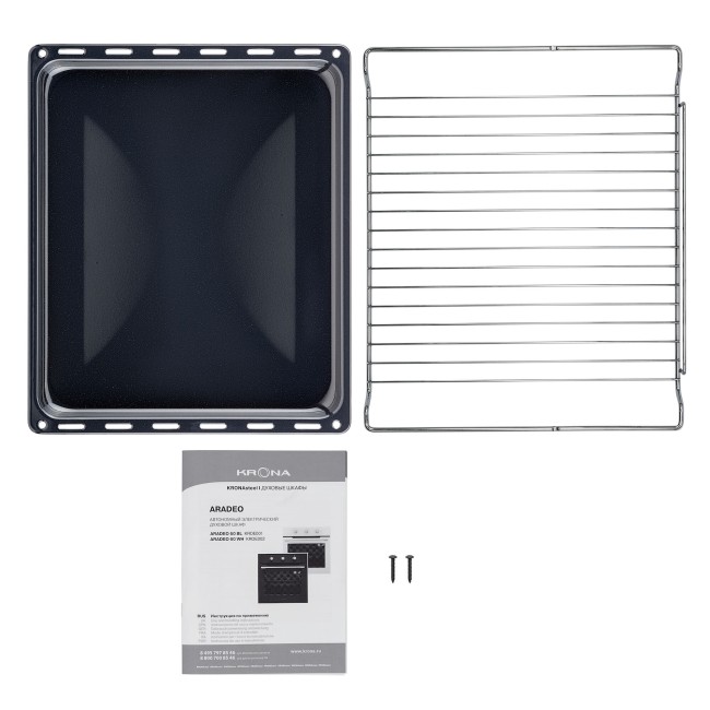Встраиваемый электрический духовой шкаф Krona Aradeo 60 BL