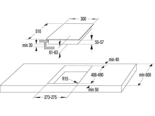 Встраиваемая индукционная варочная панель Gorenje IT 332 INB