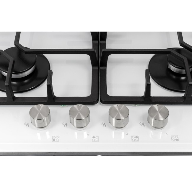Встраиваемая газовая варочная поверхность ZorG H6003P051S white