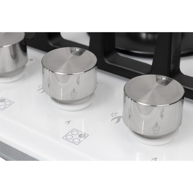Встраиваемая газовая варочная поверхность ZorG H6003P051S white