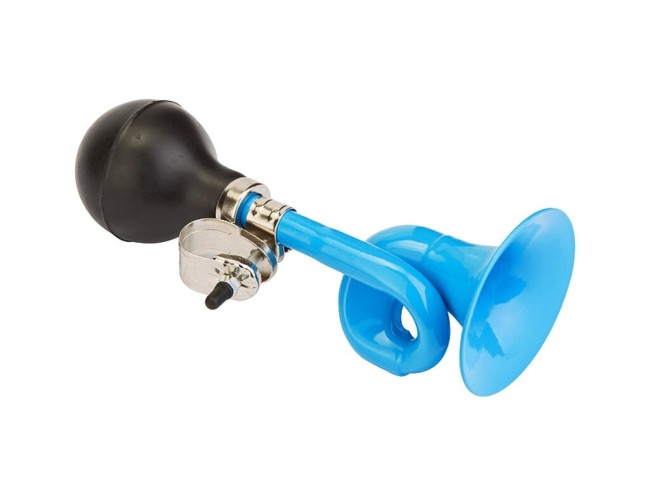 Клаксон Stels 86В-02 чёрный/голубой