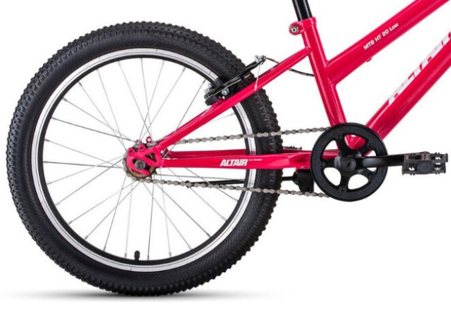 Велосипед Altair MTB HT 20 LOW розовый/белый IBK22AL20086