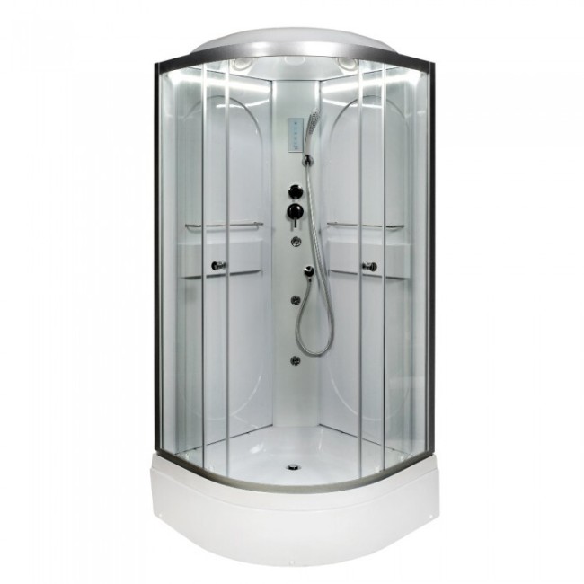 Душевая кабина Deto L590 LED с гидромассажем