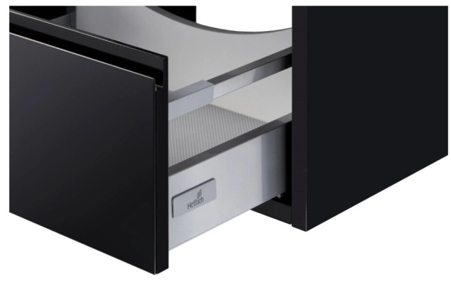 Тумба под раковину Aquaton Римини 60 (1A177701RN950) черный