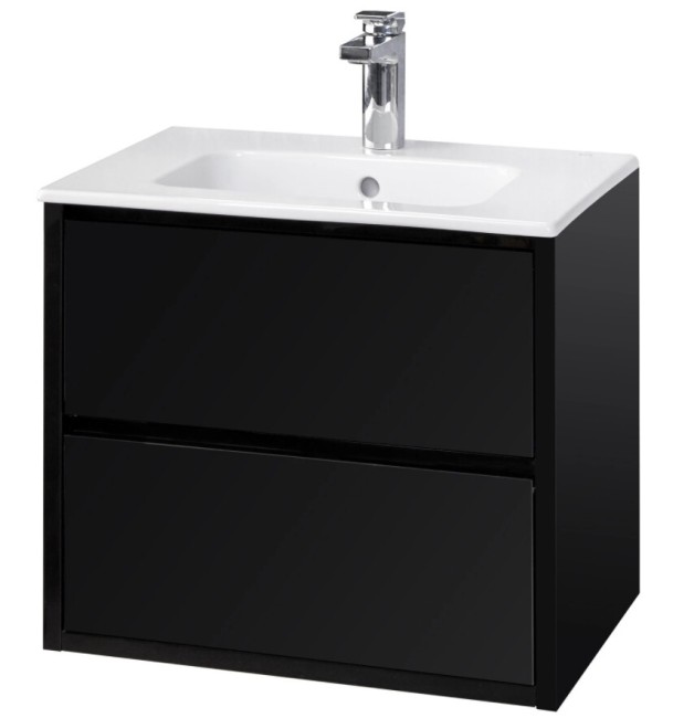 Тумба под раковину Aquaton Римини 60 (1A177701RN950) черный