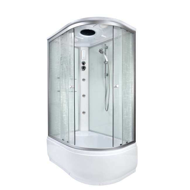 Душевая кабина Deto EM4512LGM+EL