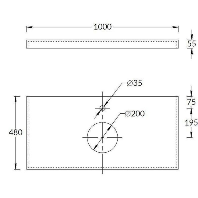 Столешница Kerama Marazzi Риальто серый лаппатированный CN100.SG560702R