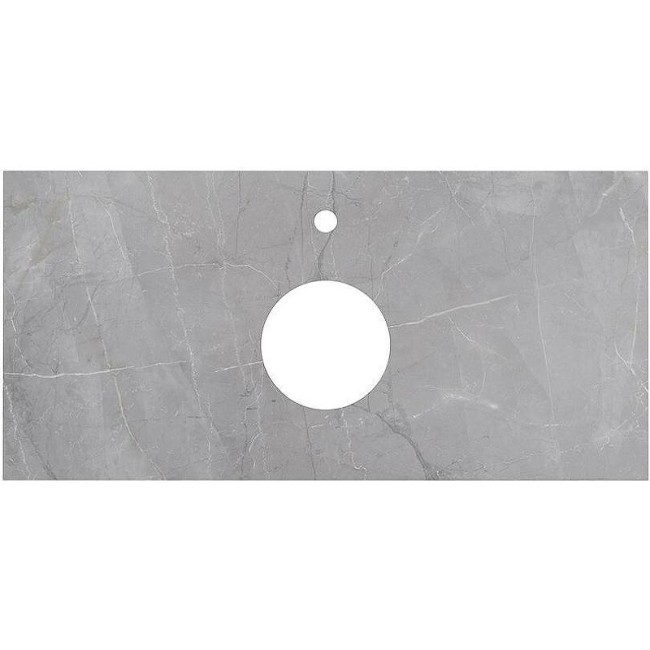 Столешница Kerama Marazzi Риальто серый лаппатированный CN100.SG560702R