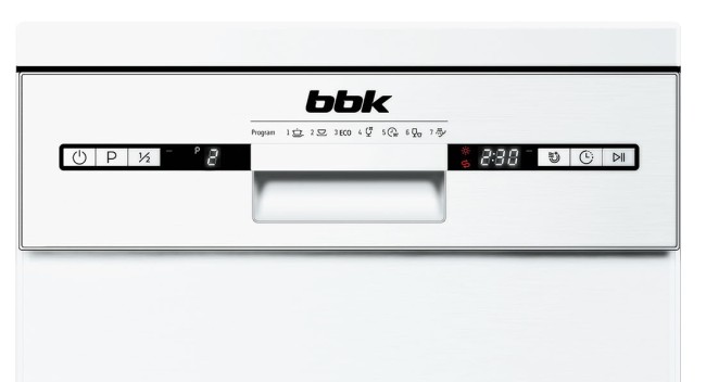 Посудомоечная машина BBK 45-DW119D белый