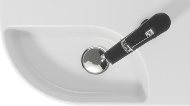 Раковина подвесная Cersanit CAMEO 45 правая (S-UM-CAM45/1-w)