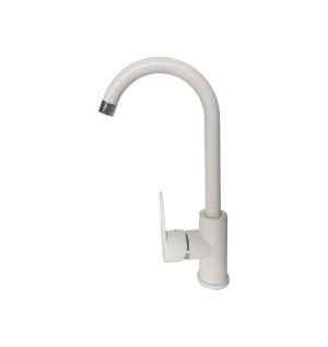 Смеситель для кухни Lex Tanaro White