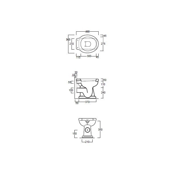 Унитаз напольный Simas LONDRA (LO911bia) белый