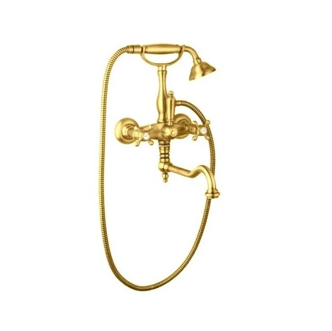Смеситель на борт ванны Cezares (NOSTALGIA-PBV2-03/24-M) золото Смеситель на борт ванны Cezares (NOSTALGIA-PBV2-03/24-M) золото