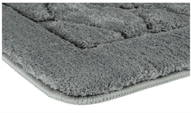 Коврик для ванной Fixsen Link FX-5002K серый Коврик для ванной Fixsen Link FX-5002K серый