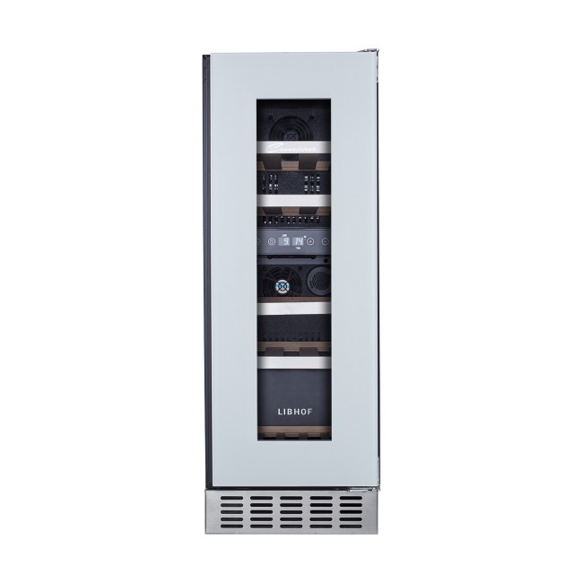 Встраиваемый винный шкаф Libhof CFD-17 White Встраиваемый винный шкаф Libhof CFD-17 White