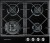 Встраиваемая газовая варочная панель Zigmund & Shtain MN 175.61 B Встраиваемая газовая варочная панель Zigmund & Shtain MN 175.61 B