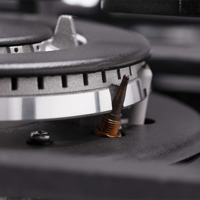 Встраиваемая газовая варочная панель Pyramida PFG 640 BLACK LUXE