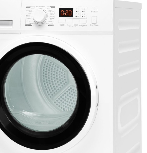 Сушильная машина Weissgauff WD 6148 D Heat Pump белый