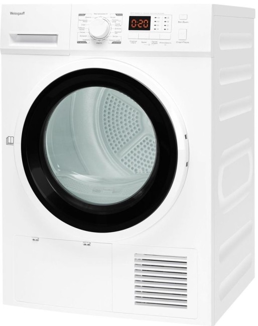 Сушильная машина Weissgauff WD 6148 D Heat Pump белый