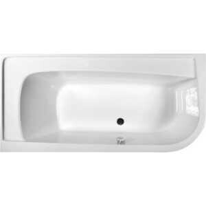 Акриловая ванна Ravak Praktik lux 185x90 левая белая