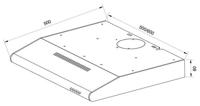 Вытяжка Shindo Tia 50 SS