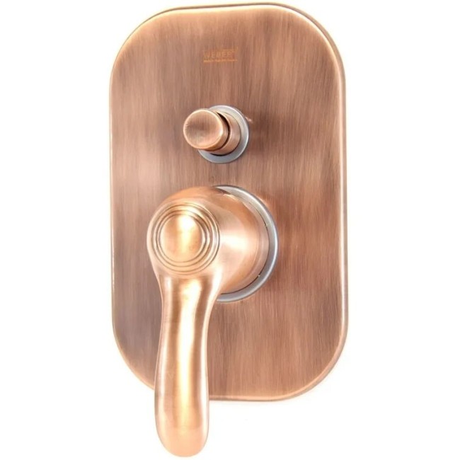 Встраиваемый смеситель для душа Webert Aurora AU860101060 Встраиваемый смеситель для душа Webert Aurora AU860101060