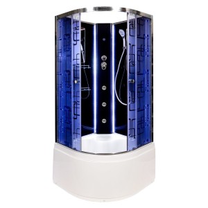 Душевая кабина Deto BM4590NLED+GMBLACK