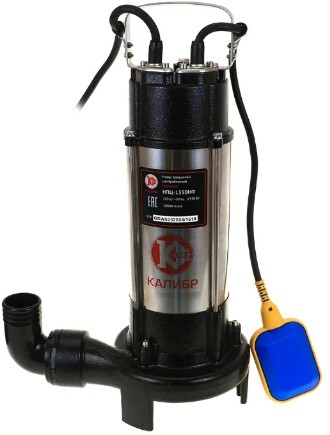 Насос фекальный Калибр НПЦ-1350НФ Насос фекальный Калибр НПЦ-1350НФ