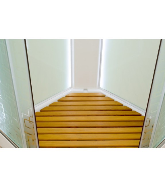 Душевая кабина Deto EM1510NLED+GM