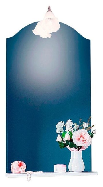 Зеркало Бриклаер Лючия 45 патина/серебро