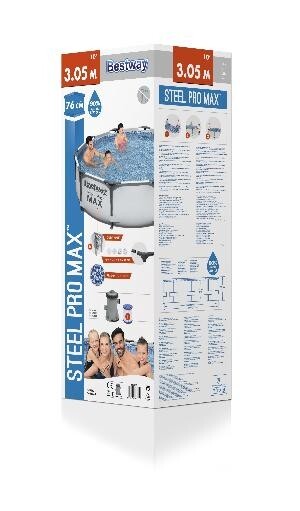 Каркасный бассейн Bestway Steel Pro 56408 Каркасный бассейн Bestway Steel Pro 56408
