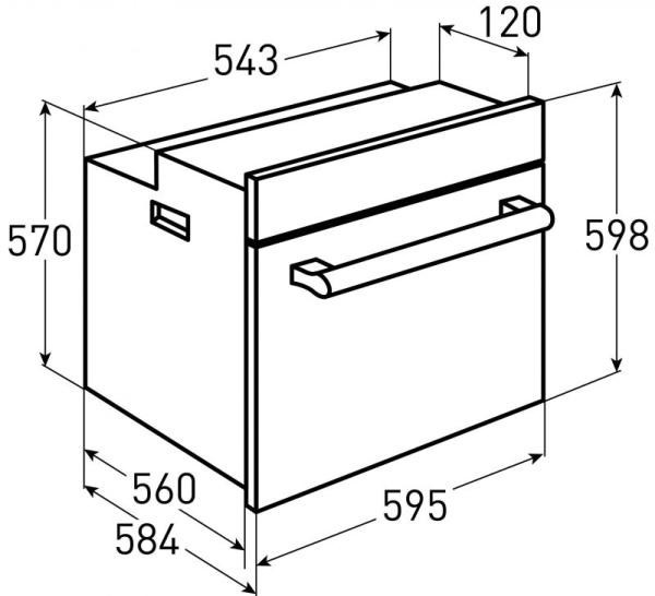 Встраиваемый электрический духовой шкаф Zigmund & Shtain E 135 B Встраиваемый электрический духовой шкаф Zigmund & Shtain E 135 B