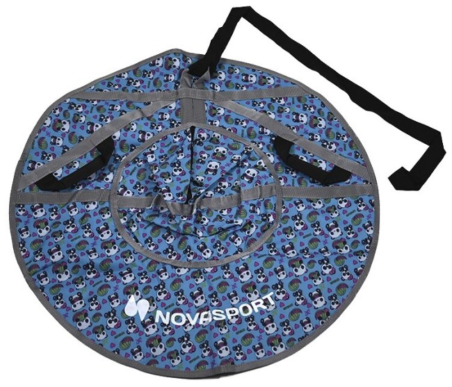 Тюбинг NovaSport CH030.080 голубой/панды (без камеры) Тюбинг NovaSport CH030.080 голубой/панды (без камеры)