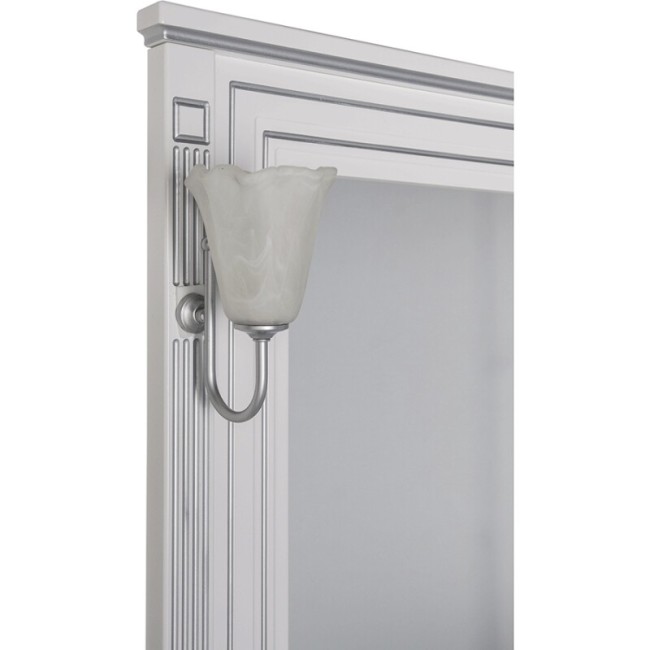 Комплект мебели Aquanet Паола 120 цв.белый патина серебро (182131) Комплект мебели Aquanet Паола 120 цв.белый патина серебро (182131)