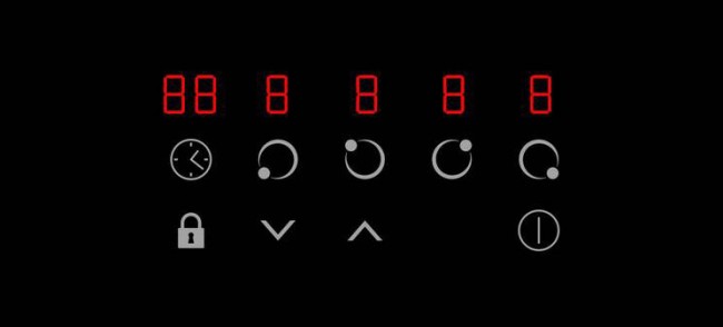 Встраиваемая электрическая варочная панель EVELUX HEV 640 B