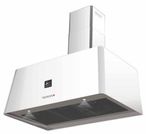 Каминная вытяжка Lofra Rainbow 90 white pearl