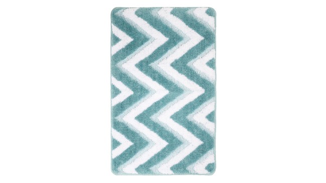 Коврик для ванной Fixsen River FX-5004С голубой