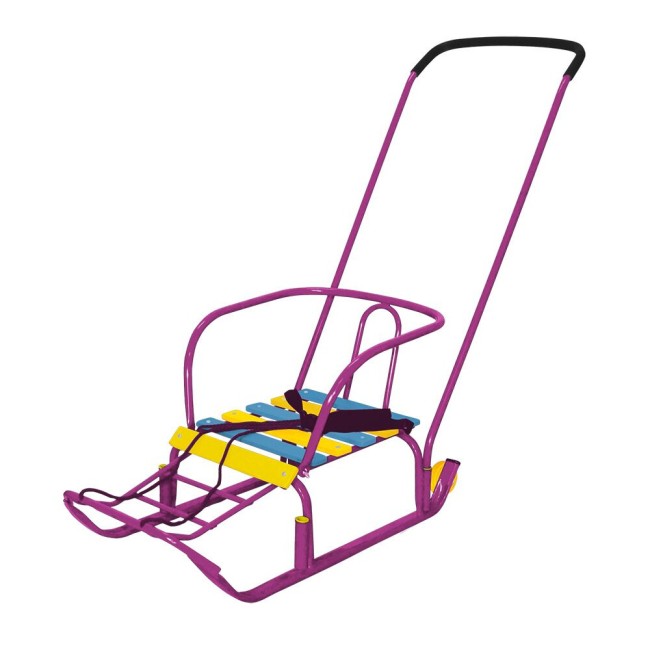 Санки Ника Тимка 3+ (Т3+) сиреневый