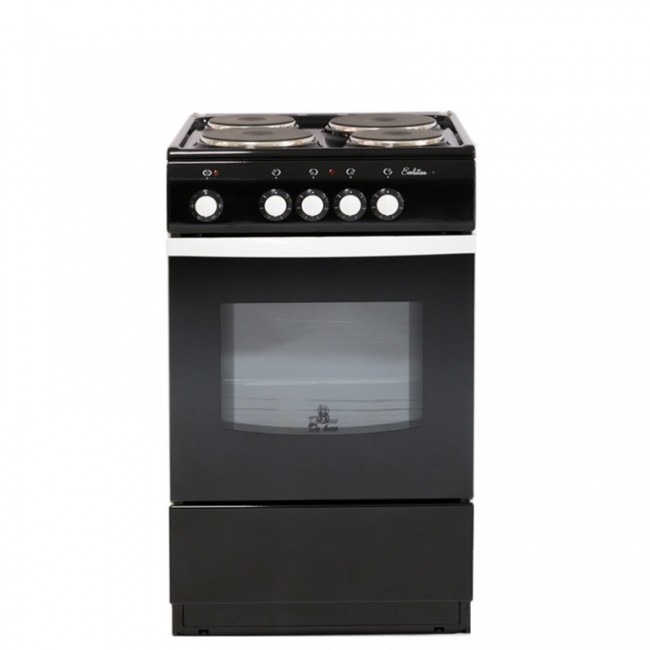 Электрическая плита DeLuxe 5004.12 э черный