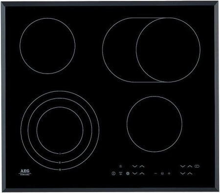 Встраиваемая электрическая варочная панель Aeg HK 634070 FB Встраиваемая электрическая варочная панель Aeg HK 634070 FB