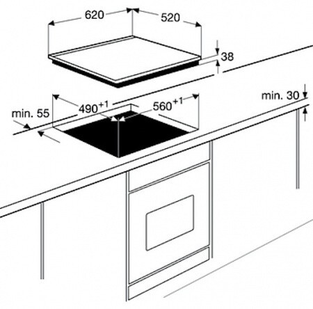Встраиваемая электрическая варочная панель Aeg HK 634070 FB Встраиваемая электрическая варочная панель Aeg HK 634070 FB