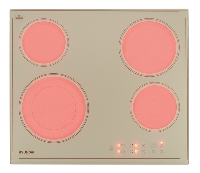 Встраиваемая электрическая варочная панель Hyundai HHE 6450 BE