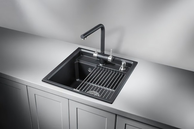 Кухонная мойка Granula KS-5501U шварц