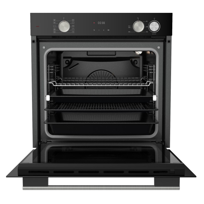 Встраиваемый электрический духовой шкаф Krona Nebula steam 60 BL Встраиваемый электрический духовой шкаф Krona Nebula steam 60 BL