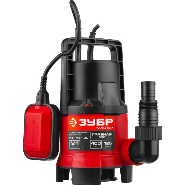 Насос дренажный Зубр НПГ-М1-400 Насос дренажный Зубр НПГ-М1-400