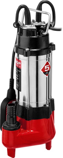 Насос фекальный Зубр НПФ-250