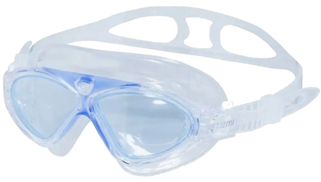 Очки-полумаска для плавания Atemi Z202 голубой Очки-полумаска для плавания Atemi Z202 голубой
