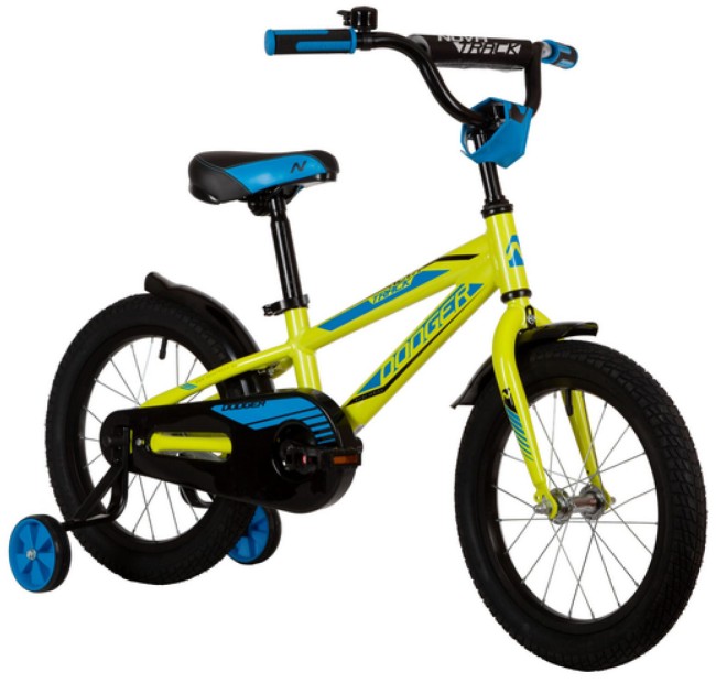 Велосипед Novatrack 165ADODGER.GN22 зелёный Велосипед Novatrack 165ADODGER.GN22 зелёный